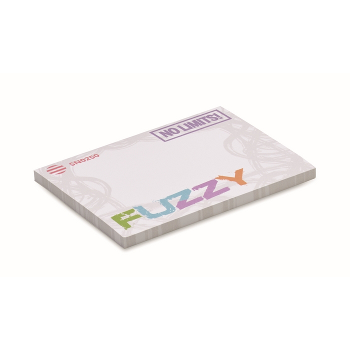 Notas adhesivas rectangulares personalizadas