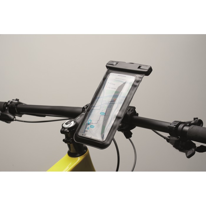 Funda de móvil impermeable con soporte para bicicleta