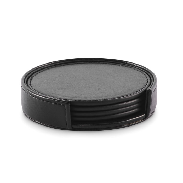 Juego de posavasosredondos con soporte