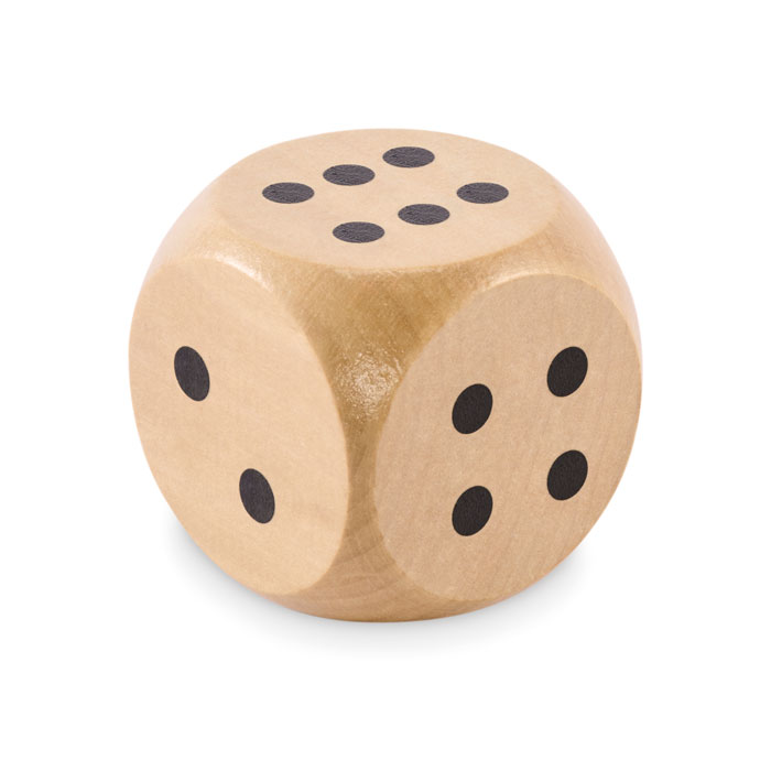Dado de madera de schima de 5 cm