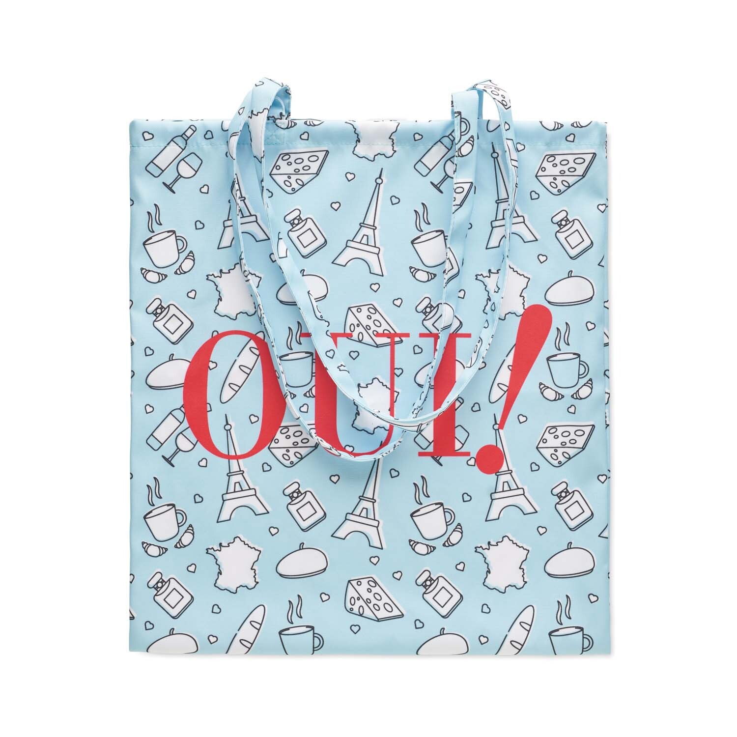 Bolsa de compra horizontal personalizada