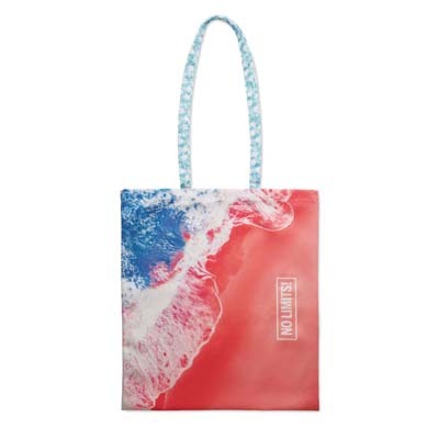 Bolsa de compra horizontal personalizada