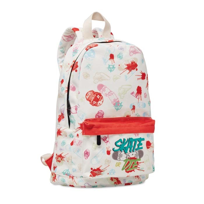 Mochila de poli algodón personalizada
