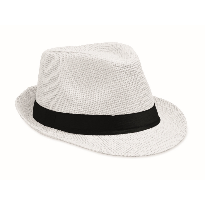 Sombrero de paja de papel