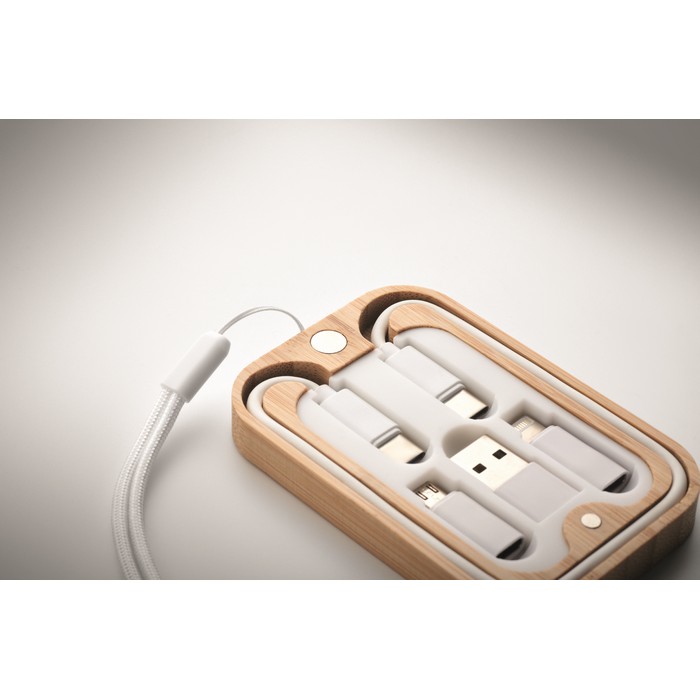 Cargador inalámbrico de carga rápida 15 W de madera