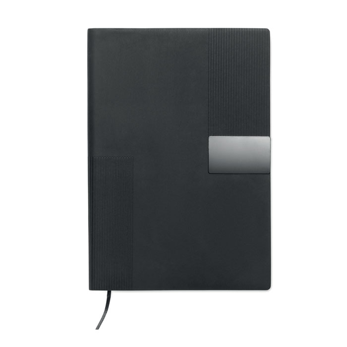 Libreta a5 con cubierta soft pu y papel reciclado