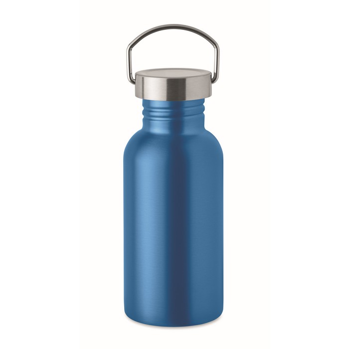 Botella de acero reciclado con asa lechera de 500ml