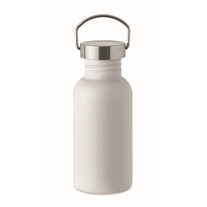 Botella de acero reciclado con asa lechera de 500ml