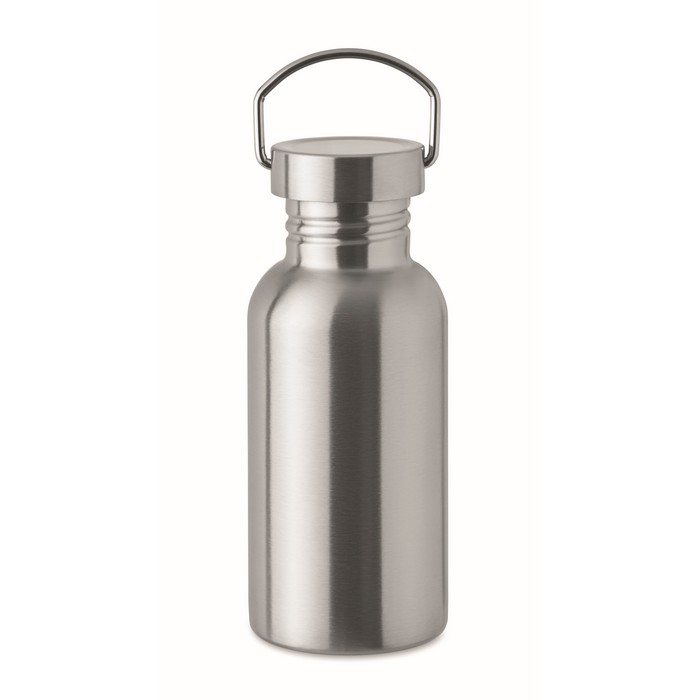 Botella de acero reciclado con asa lechera de 500ml