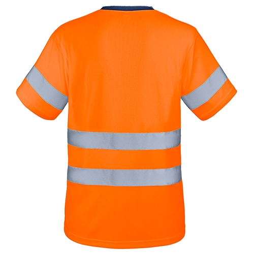 Camiseta alta visibilidad bicolor