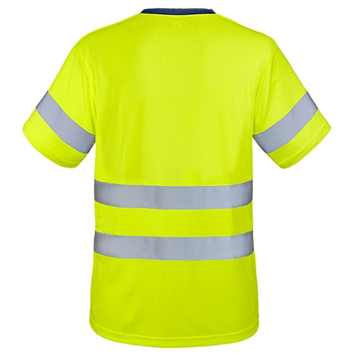 Camiseta alta visibilidad bicolor