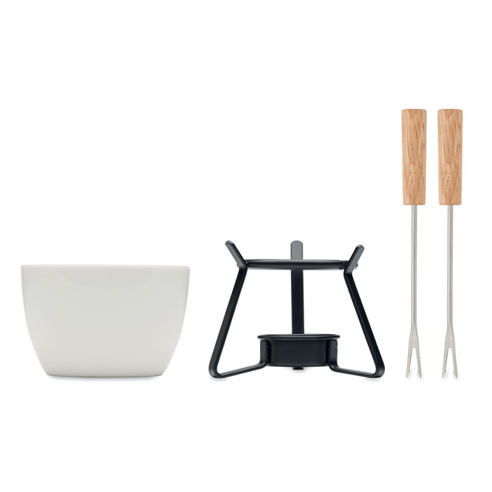 Set para fondue de chocolate