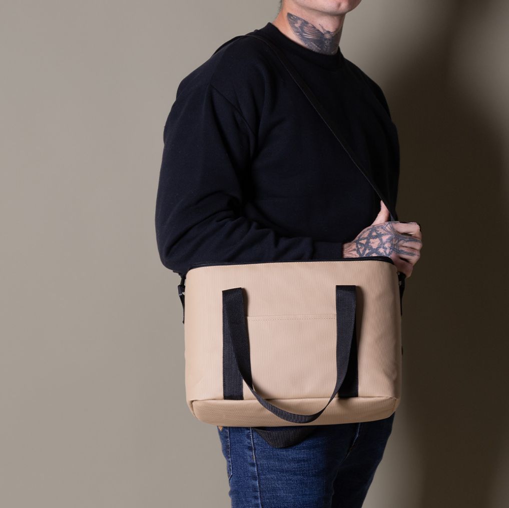 Bolsa Nevera PU con PEVA y Asa Ajustable.