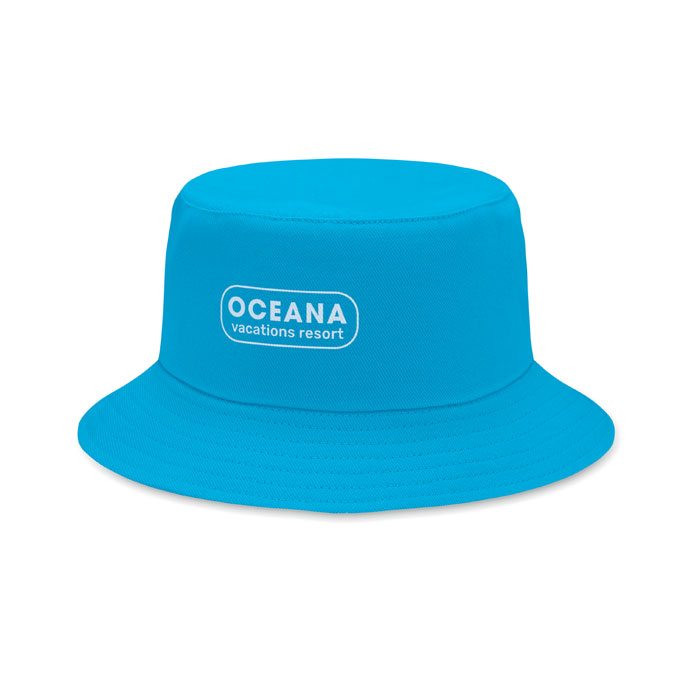 Gorro de playa de algodón cepillado