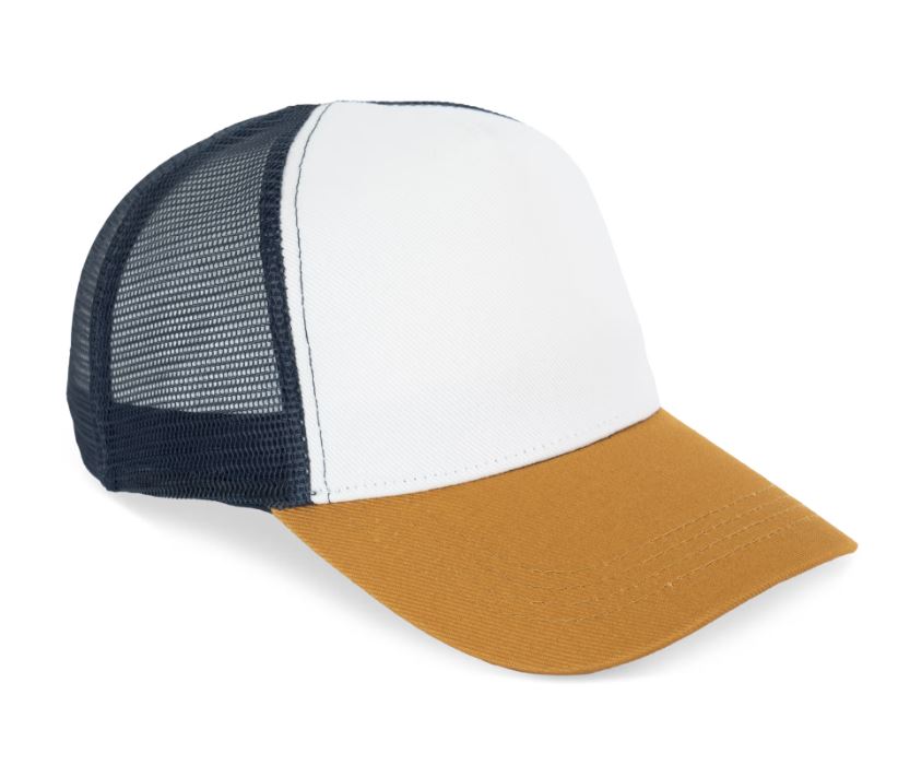 Gorra trucker con malla transpirable