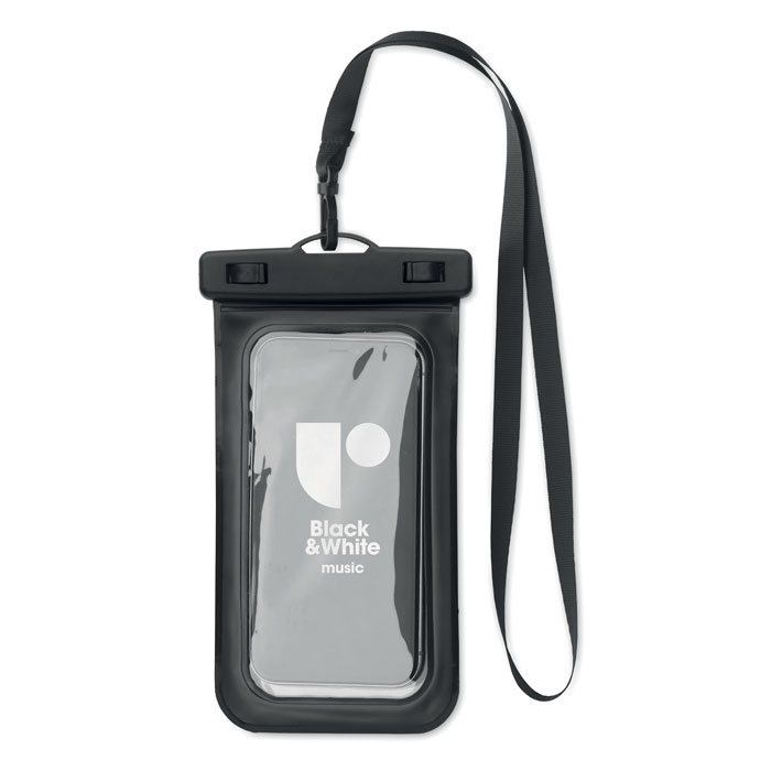 Funda impermeable para móvil con cordón