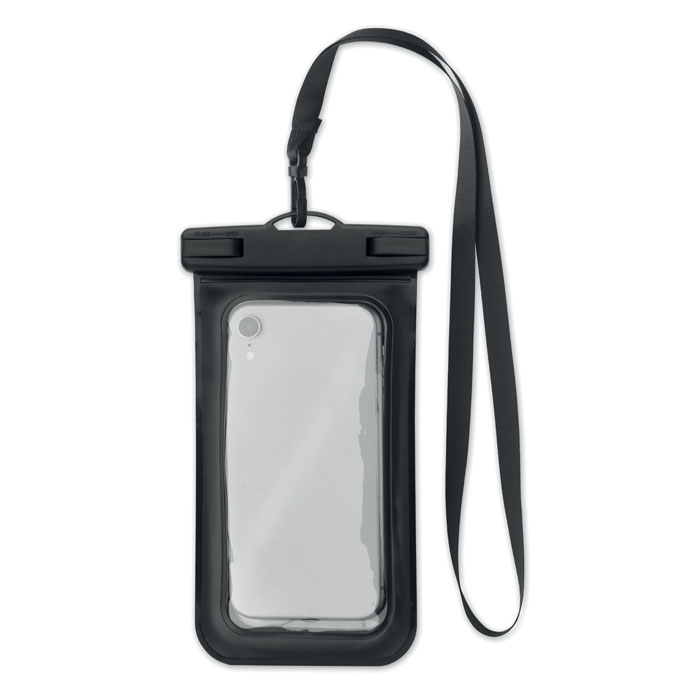 Funda impermeable para móvil con cordón