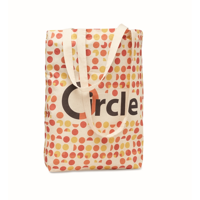 Bolsa de la compra asas largas personalizada