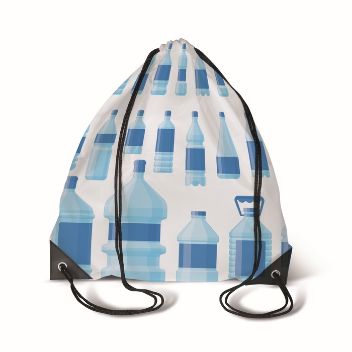 Mochila de cuerdas de poliéster personalizada