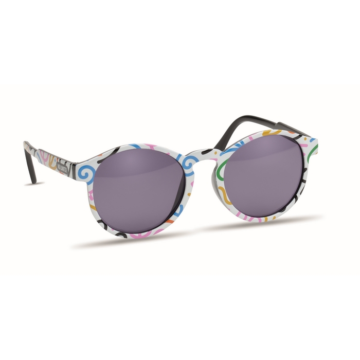 Gafas de sol redondas fabricadas en policarbonato (PC)