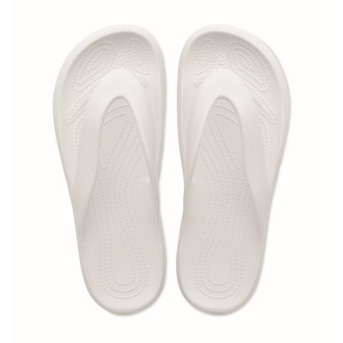 Chanclas de eva blancas o negras