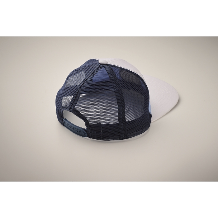 Gorra de visera plana de 7 paneles de algodón