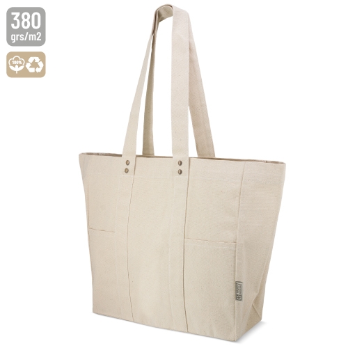 Bolsa de algodón reciclado 380 g/m²