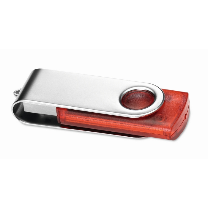 Memoria USB con Carcasa Transparente 1–64 GB