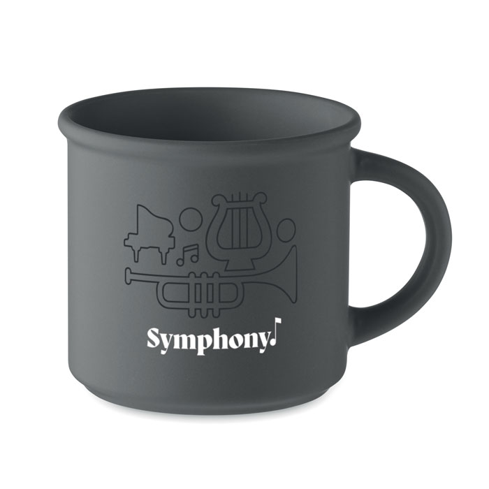 Taza de cerámica estilo vintage