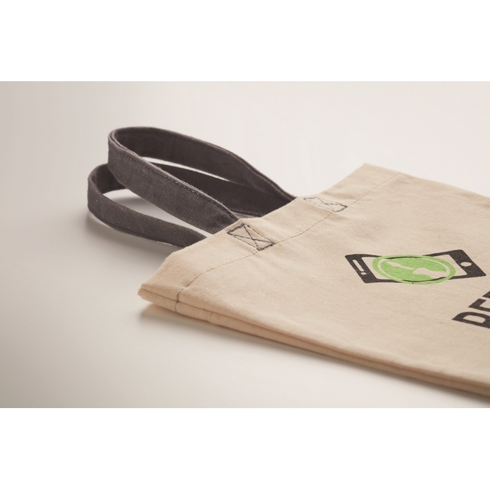 Bolsa de algodón con asas personalizada