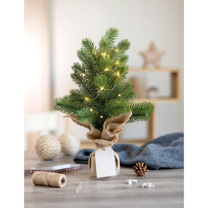 Mini árbol de navidad personalizado