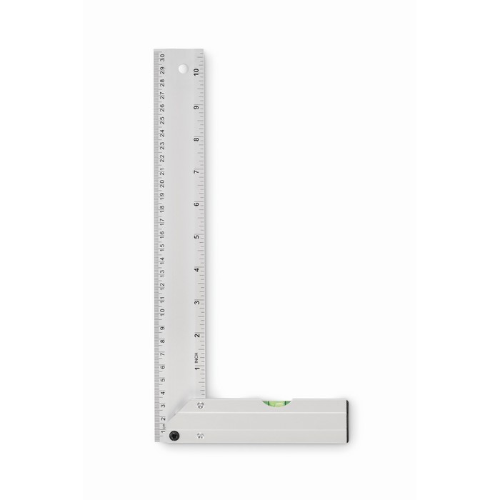 Escuadra de aluminio con nivel
