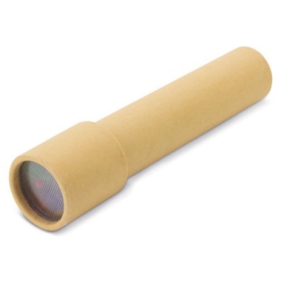 Caleidoscopio Publicitario de Papel Kraft