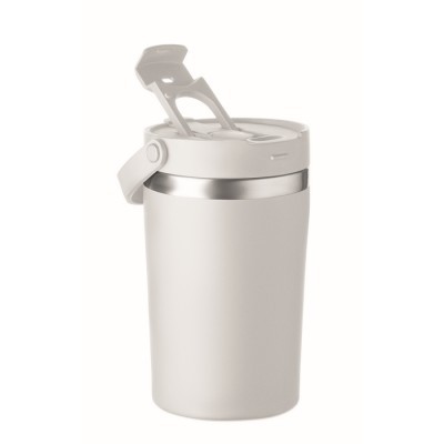 Vaso térmico reciclado con asa
