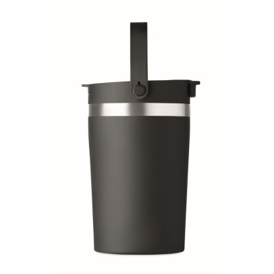 Vaso térmico reciclado con asa