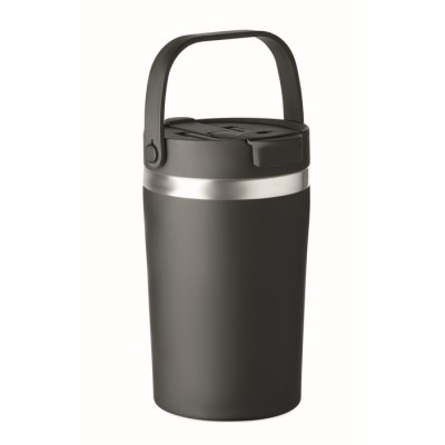 Vaso térmico reciclado con asa