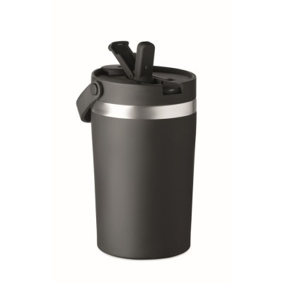 Vaso térmico reciclado con asa