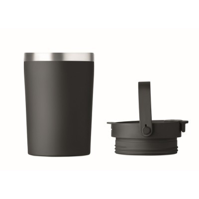 Vaso térmico reciclado con asa