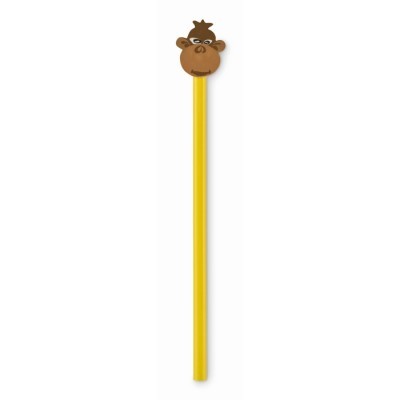 Lápiz de madera con goma infantil
