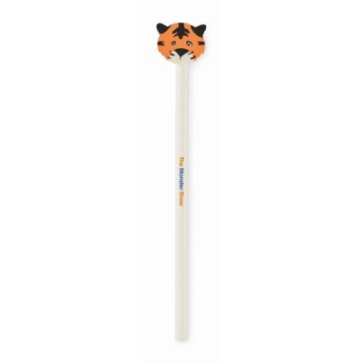 Lápiz de madera con goma infantil