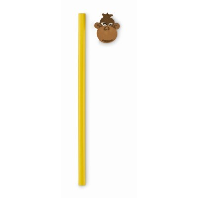 Lápiz de madera con goma infantil