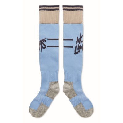 Calcetines de fútbol con diseño jacquard y soporte de arco