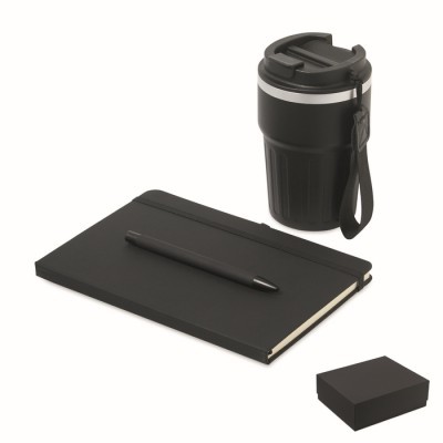 Set de escritura con vaso térmico