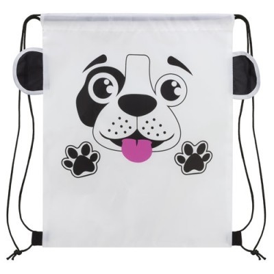 Mochila de cuerdas forma perro personalizada