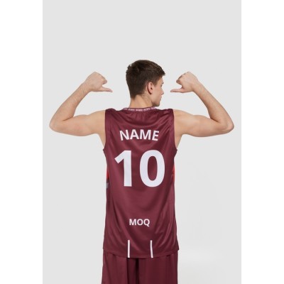 Camiseta de baloncesto personalizada