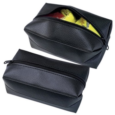 Estuche de polipiel con cierre de cremallera personalizable