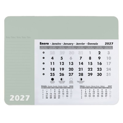 Alfombrilla Calendario Personalizada