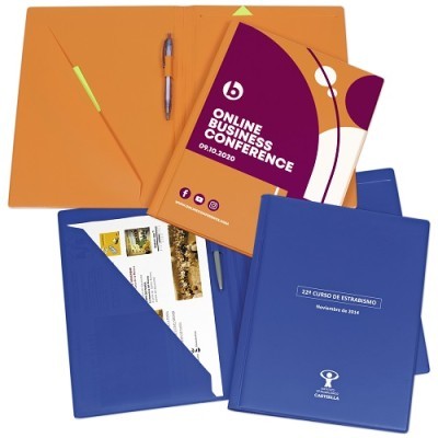 Carpeta de vinilo personalizada