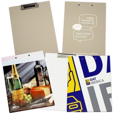 Tablilla con pinza de alambre personalizada