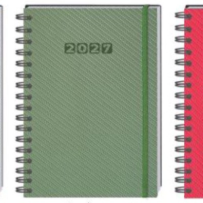 Agenda wireo día página 2027 personalizada